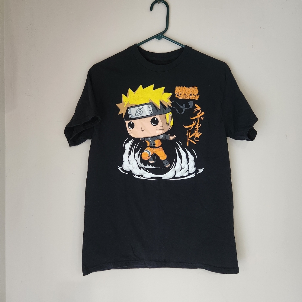 Funko POP! Tee Naruto Shippuden - Naruto Running Size Medium Shirt Only